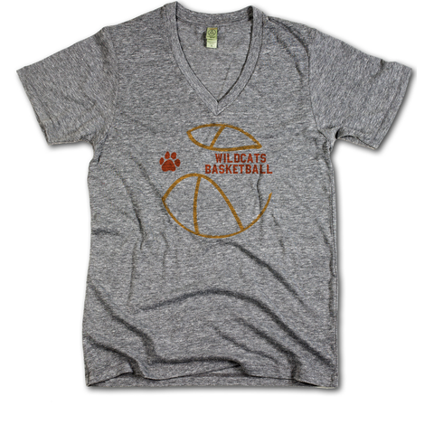 V-Neck Heather Gray