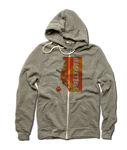 Zip Hoodie Eco Gray