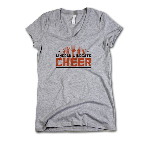 V-Neck Athletic Gray