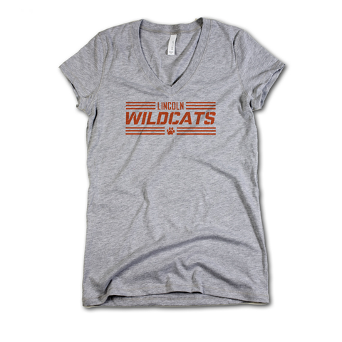 V-Neck Athletic Gray