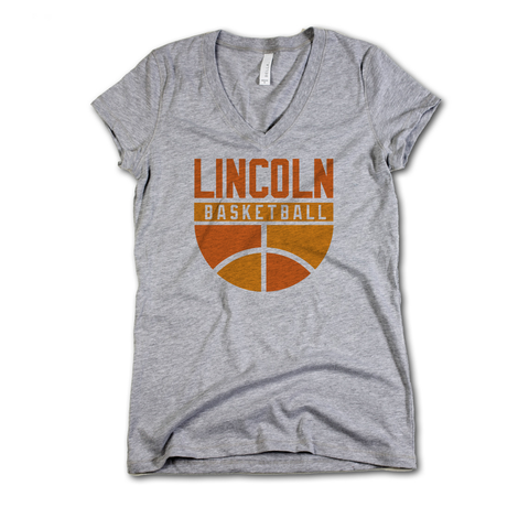 V-Neck Athletic Gray