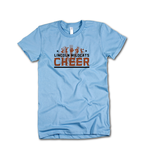 Fine Jersey T-Shirt Baby Blue